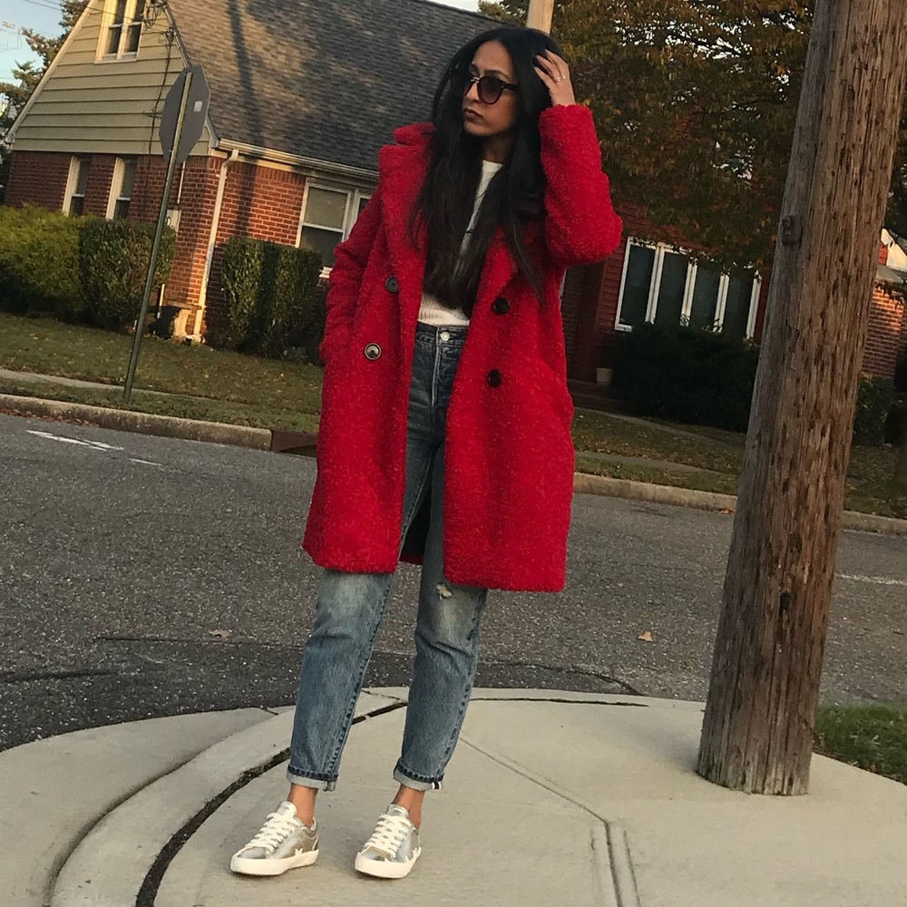 ZARA teddy coat
